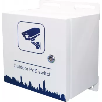 Ernitec ELECTRA-M10-OUTDOOR-200 Netzwerk-Switch Managed L2 Gigabit Ethernet (10/100/1000) Power over Ethernet (PoE) Grau