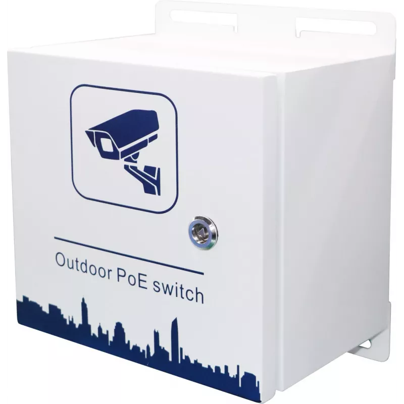 Ernitec ELECTRA-M10-OUTDOOR-200 Netzwerk-Switch Managed L2 Gigabit Ethernet (10/100/1000) Power over Ethernet (PoE) Grau