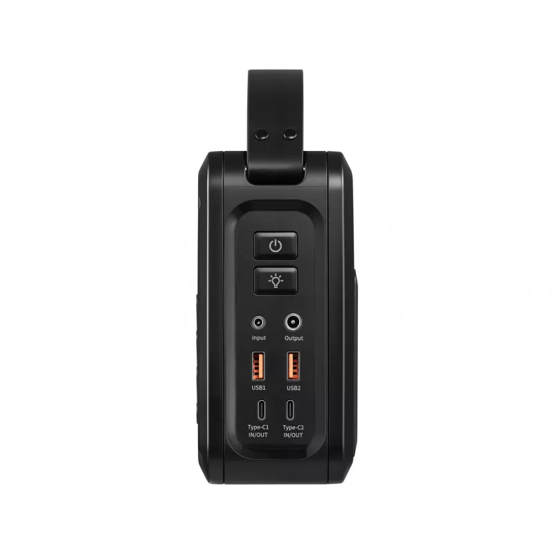 Tragbare DC-Powerstation SANDBERG Sandberg DC Power Station 72000 — LMFP 72.000 mAh, DC- & USB‑C-Eingang, schwarz