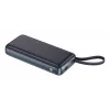 Powerbank SANDBERG All-in1 Powerbank 20000 PD 67W — 20000 mAh LiPo, 1×USB-A, 1×USB-C, 15W Ausgangsleistung, Schwarz/Grau