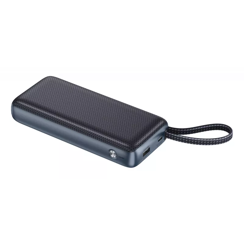 Powerbank SANDBERG All-in1 Powerbank 20000 PD 67W — 20000 mAh LiPo, 1×USB-A, 1×USB-C, 15W Ausgangsleistung, Schwarz/Grau