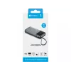 Powerbank SANDBERG All-in1 Powerbank 20000 PD 67W — 20000 mAh LiPo, 1×USB-A, 1×USB-C, 15W Ausgangsleistung, Schwarz/Grau