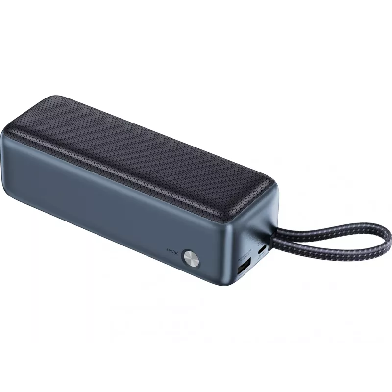 Powerbank SANDBERG All-in1 Powerbank 27000 PD 240W — 27000 mAh LiPo, 240W Ausgang, 1× USB-A, 1× USB-C, 3,6V — Schwarz/Grau