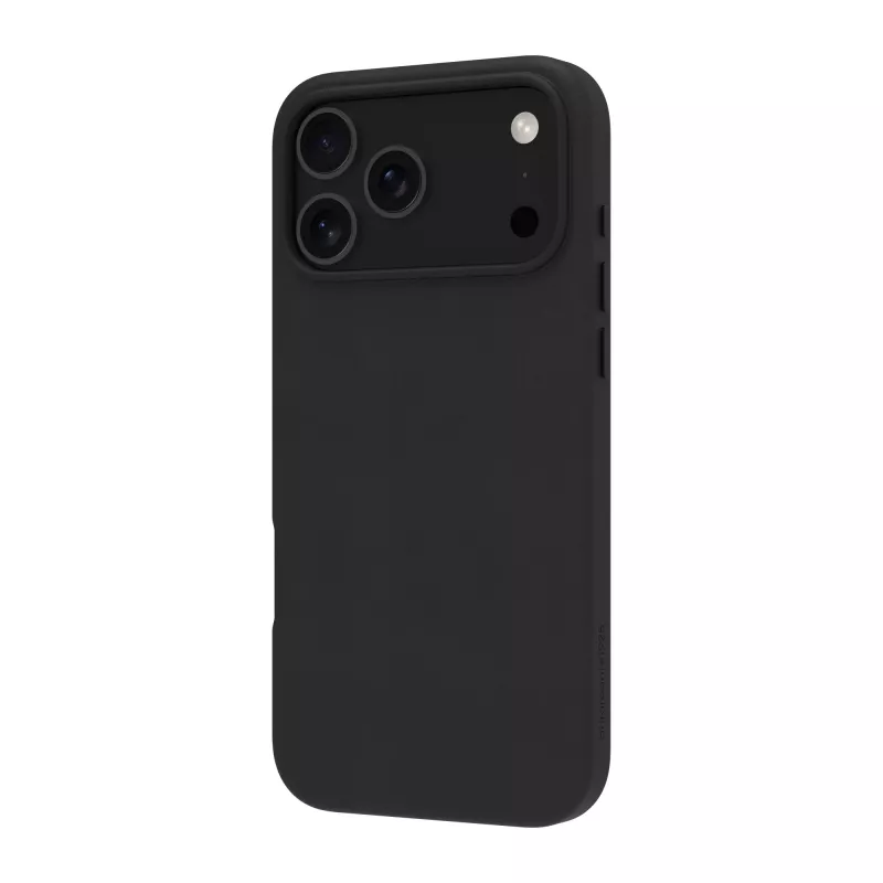 Handyhülle dbramante1928 Roskilde MS Cover für Apple iPhone 17 Pro Max, einfarbig schwarz