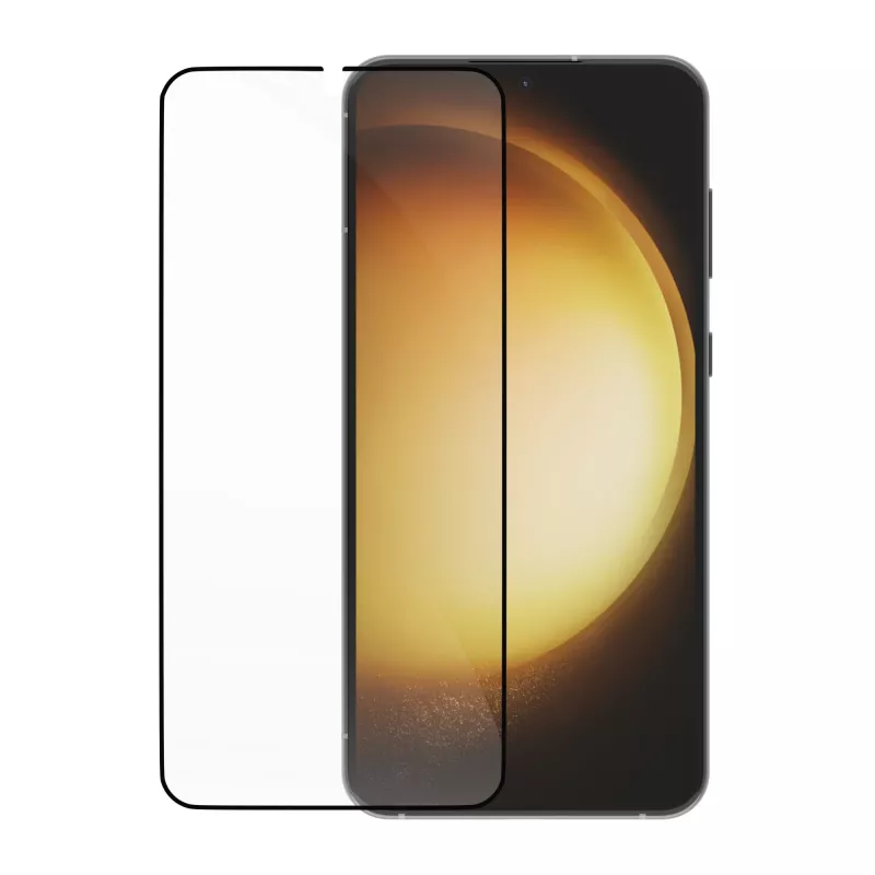 dbramante1928 Eco-Shield Galaxy S23+ Schwarz edge Staub- und kratzfester matter Displayschutz