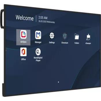 Professioneller 55-Zoll-ViewSonic-4K-Commercial-Display (3840x2160, 500 cd/m², Android 14, 24/7)