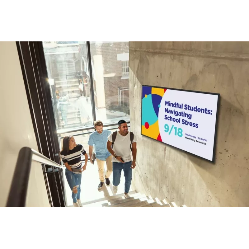 Professioneller 55-Zoll-ViewSonic-4K-Commercial-Display (3840x2160, 500 cd/m², Android 14, 24/7)