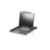ATEN CL3000N Rack-Konsole 48,3 cm (19 Zoll) 1280 x 1024 Pixel Aluminium Schwarz 1U