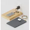 Schnelles GaN-Ladegerät Native Union Fast Gan Charger Pd 67W Weiß Intl 2C1A USB‑C 2 Anschlüsse 67W AC 100–240V Schutz vor Überstrom Überspannung Überhitzung