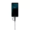USB-2.0-Datenkabel native union BELT-ULC-ZEB-NP 2 m USB A auf USB‑C / Micro‑USB B / Lightning Schwarz Weiß