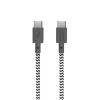 USB-C-Kabel Native Union BELT-C-ZEB-2-NP 1,2 m USB-C auf USB-C Schwarz/Weiß