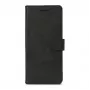 Wallet Cover eSTUFF WALES A56 Schwarz — Handy-Brieftaschenhülle, schwarz, Materialhülle