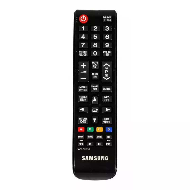 Fernbedienung Samsung TM1240A Schwarz BN59-01199G — Ersatz-Fernbedienung für TV, Infrarot-Bedienung