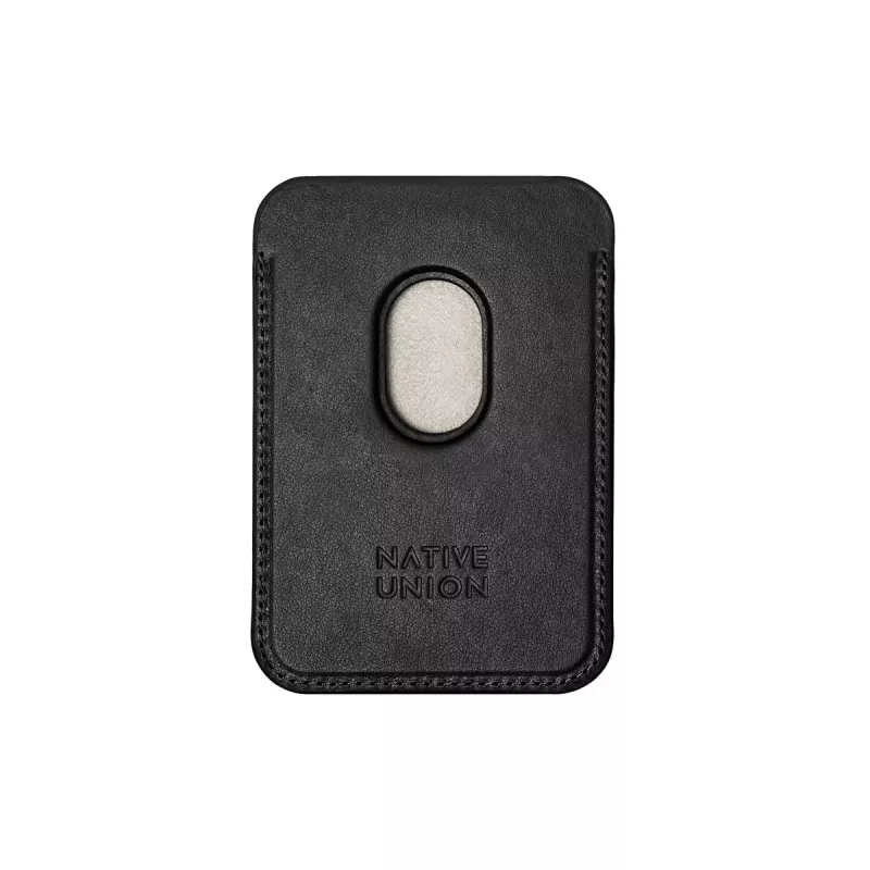 Wallet Case native union (Re)Classic Schwarz für Apple iPhone 15/15 Pro/15 Plus/15 Pro Max, iPhone 14/14 Pro/14 Plus/14 Pro Max und iPhone 13 Serie
