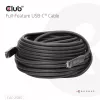 CLUB3D 15M Full-Feature USB-C®-Kabel / 49,21ft 8K60Hz 10Gbps 60W
