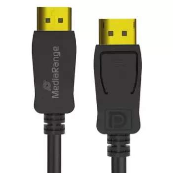 DisplayPort-Kabel MediaRange MRCS248 2 m, DisplayPort auf DisplayPort, Schwarz