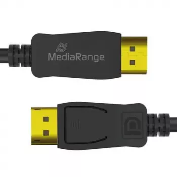 DisplayPort-Kabel MediaRange MRCS248 2 m, DisplayPort auf DisplayPort, Schwarz
