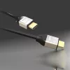 j5create JDC52 Ultra HD 4K HDMI™-Kabel, Schwarz und Grau, 2 m