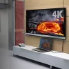 j5create JDC52 Ultra HD 4K HDMI™-Kabel, Schwarz und Grau, 2 m