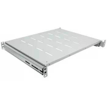 Intellinet 19 Zoll Einschubfach, 1HE, für 600 bis 800 mm tiefe Schränke & Racks, Fachbodentiefe 350 mm, Grau