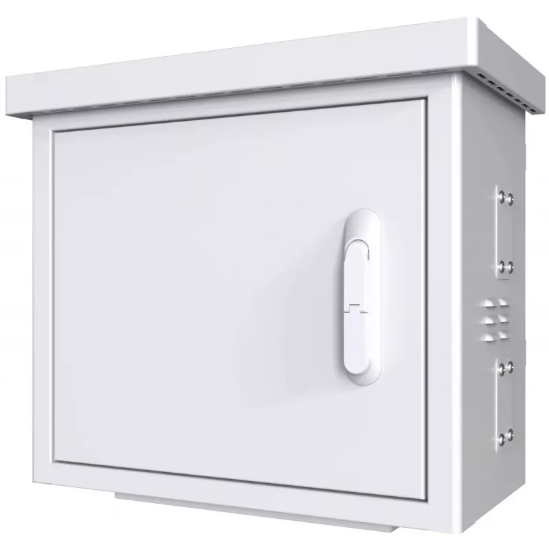 Rackschrank Lanview RCCTV002 0U, IP66, 600×300×550 mm, 40 kg, weiß