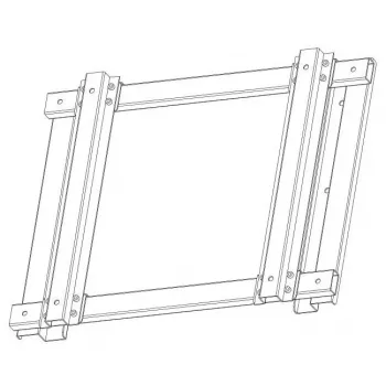 32 Zoll Full HD Public Display Monitor ERNITEC — 24/7 Betrieb, vandalismussicher, 1920x1080