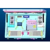 32 Zoll Full HD Public Display Monitor ERNITEC — 24/7 Betrieb, vandalismussicher, 1920x1080