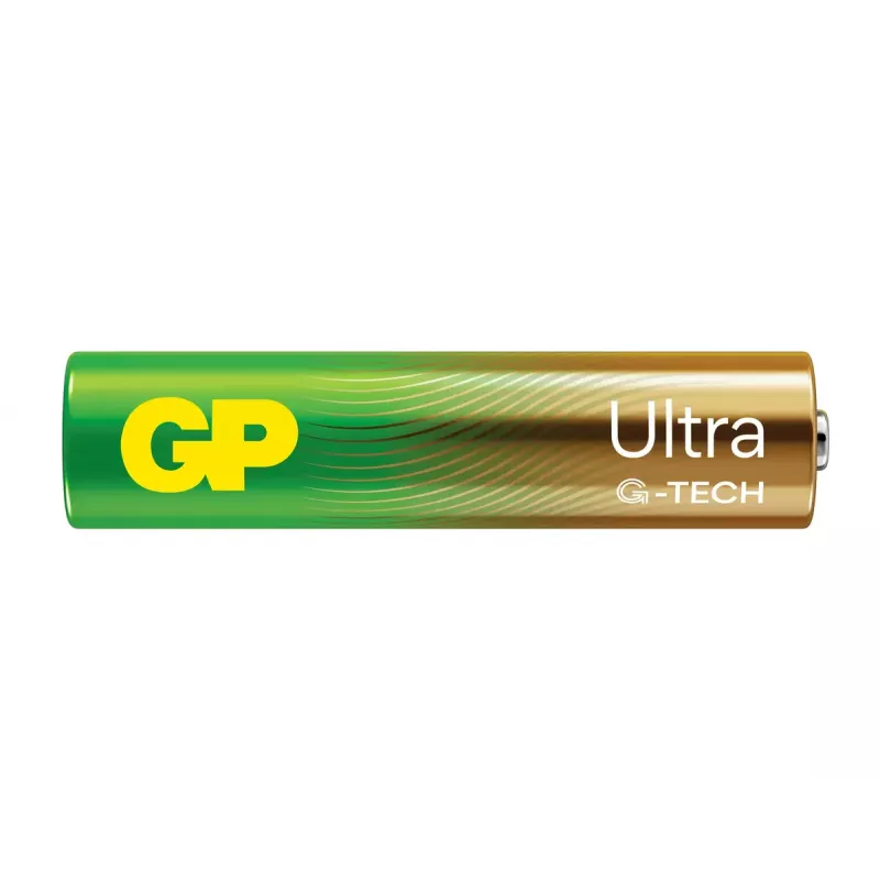Einwegbatterie alkalisch GP GP24AU AAA 44,5 mm Höhe 11,5 g zylindrisch Lagerlebensdauer 10 Jahre IEC 60086-2:2021 zertifiziert