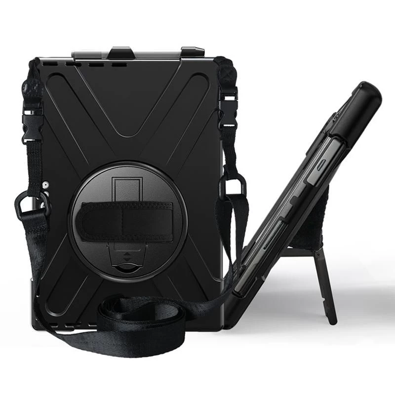 Cover eSTUFF AUSTIN Defender Case für Microsoft Surface Pro 7+/7/6/5/4 Schwarz