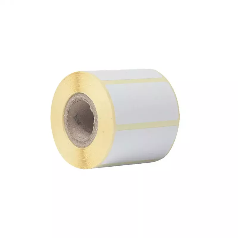 Selbstklebendes Druckeretikett Brother BDE1J026051060 Weiß 5,1x2,6cm 6000 Stück