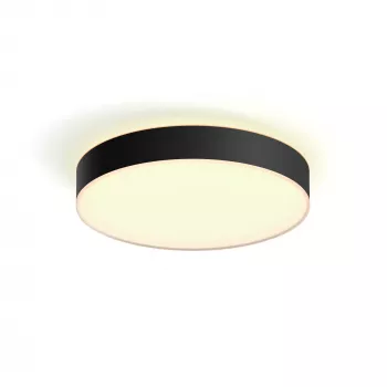 Intelligente Deckenleuchte Philips Hue White Ambience Enrave groß Schwarz