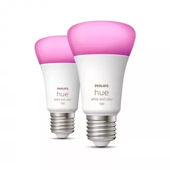 Philips Hue White and colour ambience A60 – E27 smart bulb – 1100 (2er-Pack)