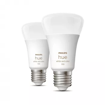 Philips Hue White and colour ambience A60 – E27 smart bulb – 1100 (2er-Pack)