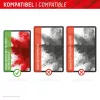 Displex Tablet Glass (9H) für Samsung Galaxy Tab S7/S8/S9/S9 FE/S10 FE/S10 Lite, Eco Montagerahmen, unzerbrechlich