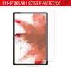 Displex Tablet Glass (9H) für Samsung Galaxy Tab S7/S8/S9/S9 FE/S10 FE/S10 Lite, Eco Montagerahmen, unzerbrechlich