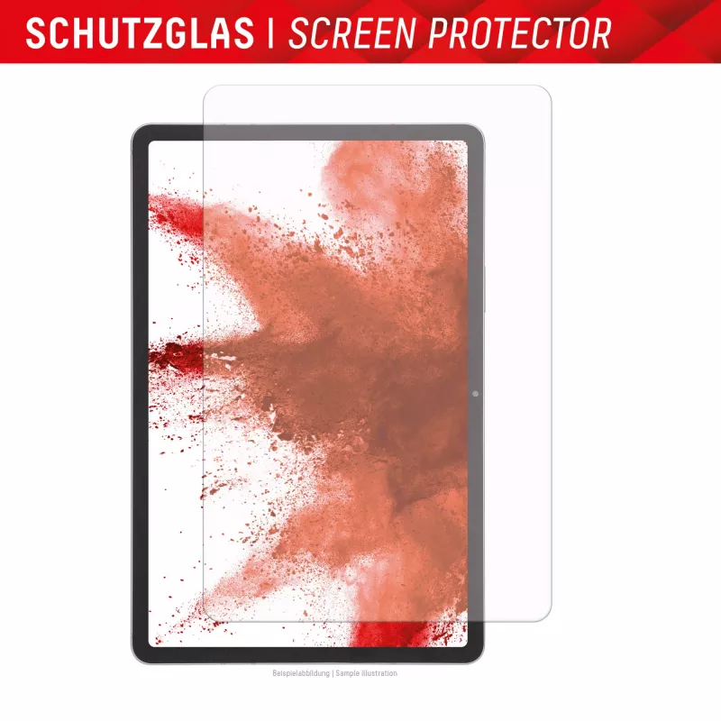 Displex Tablet Glass (9H) für Samsung Galaxy Tab S7/S8/S9/S9 FE/S10 FE/S10 Lite, Eco Montagerahmen, unzerbrechlich