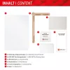 Displex Tablet Glass (9H) für Samsung Galaxy Tab S7/S8/S9/S9 FE/S10 FE/S10 Lite, Eco Montagerahmen, unzerbrechlich