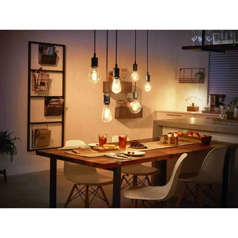 Philips Hue A60 – E27 smarte Lampe, Smarte Lampe, Bluetooth/Zigbee, Weiß, LED, E27, A60