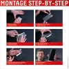 Displex Smart Glass (9H) für Apple iPhone 13/13 Pro/14/16e/17e, Montageaufkleber, unzerbrechlich