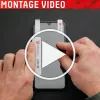 Displex Smart Glass (9H) für Apple iPhone 13/13 Pro/14/16e/17e, Montageaufkleber, unzerbrechlich