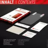 Displex Smart Glass (9H) für Apple iPhone 13/13 Pro/14/16e/17e, Montageaufkleber, unzerbrechlich