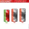 Displex Smart Glass (9H) für Samsung Galaxy S22, Montageaufkleber, unzerbrechlich, ultraflach, unsichtbar