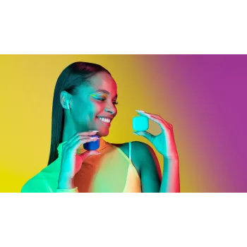Music Sound SWAG Wireless Earphones – Kabellose Bluetooth Kopfhörer, Kapselform, Türkis