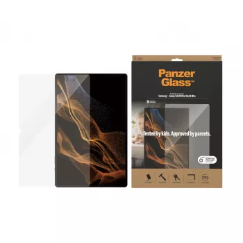 PanzerGlass® Displayschutzfolie Samsung Galaxy Tab S8 Ultra | S9 Ultra | Ultra-Wide Fit
