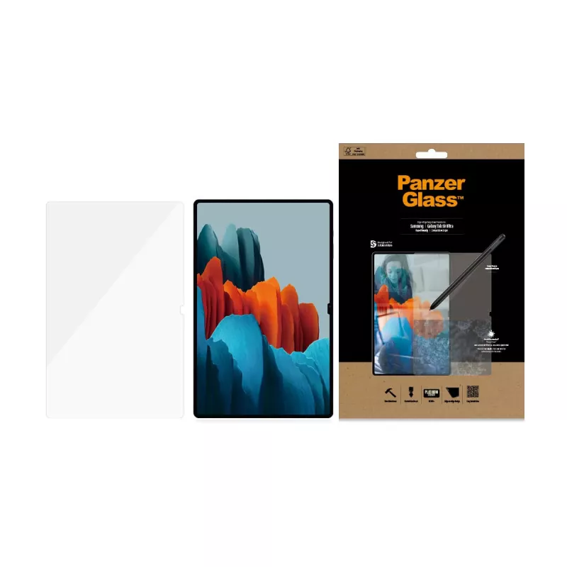 PanzerGlass® Displayschutzfolie Samsung Galaxy Tab S8 Ultra | S9 Ultra | Ultra-Wide Fit