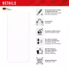 Displex Smart Glass (9H) für Samsung Galaxy A34 5G, Montageaufkleber, unzerbrechlich, ultradünn, unsichtbar