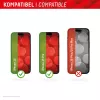 Displex Privacy Screen Protector (10H) für Apple iPhone 15/15 Pro, Eco-Montagerahmen, Privacy Filter