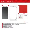 Displex Privacy Screen Protector (10H) für Apple iPhone 15/15 Pro, Eco-Montagerahmen, Privacy Filter