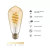 Intelligente Glühbirne Hombli HBEB-0212 Wi‑Fi 5,5 W, gold, Energieeffizienzklasse A–G, Ø61×142 mm
