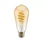 Intelligente Glühbirne Hombli HBEB-0212 Wi‑Fi 5,5 W, gold, Energieeffizienzklasse A–G, Ø61×142 mm